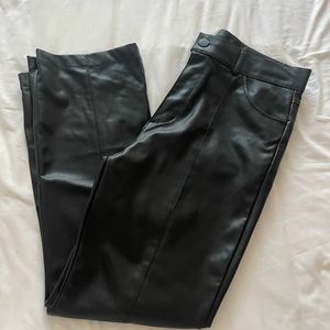 Zara Faux Leather Pants
